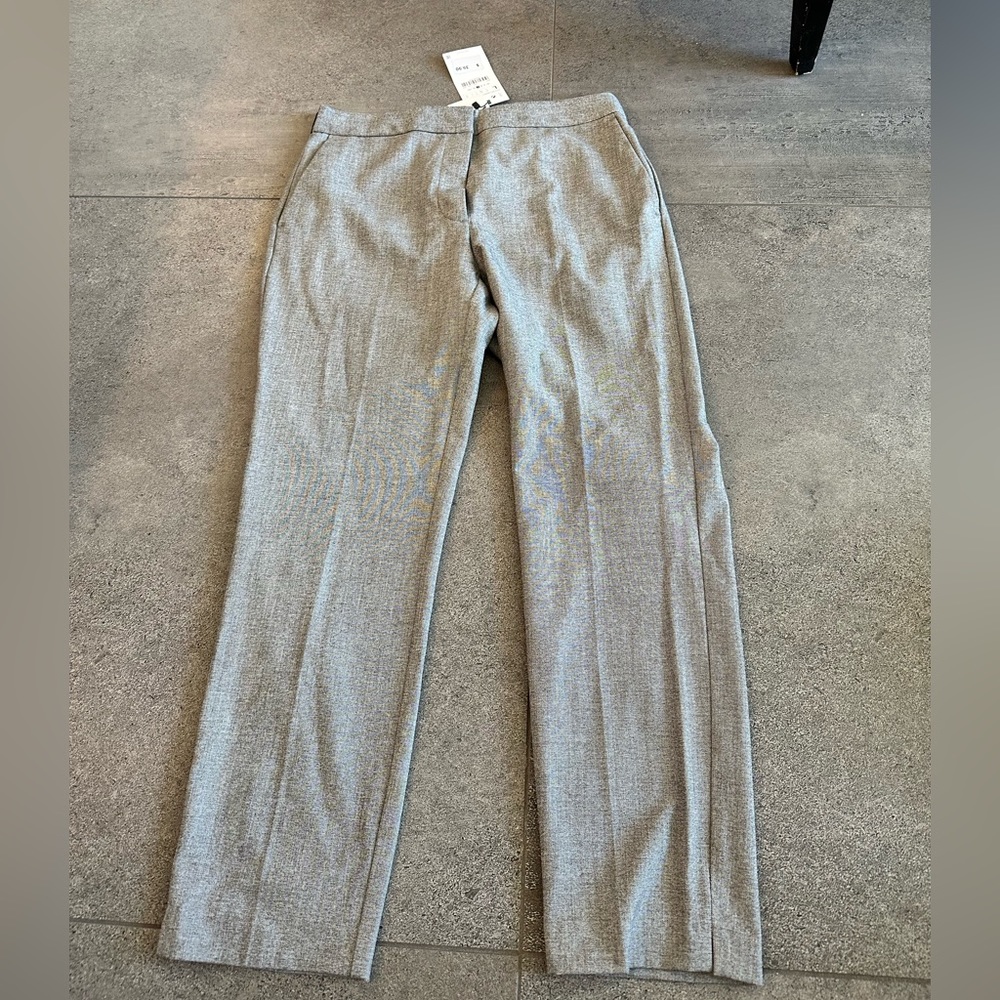 Zara cropped pants size L NWT